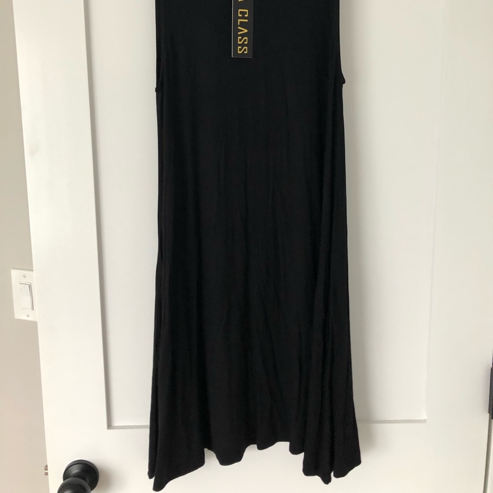 COPY - Little Black Cotton Dress - Picture 2 of 2